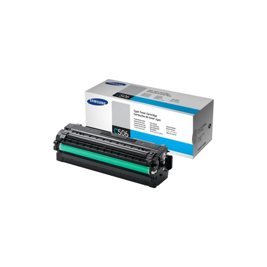 Samsung CLTC506L Original Cyan Toner Cartridge High Yield (SU042A)