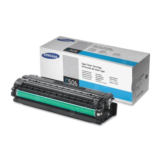 Samsung CLTC506S Original Cyan Toner Cartridge (SU051A)