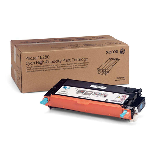 Xerox 106R01392 Original Cyan Toner Cartridge High Yield