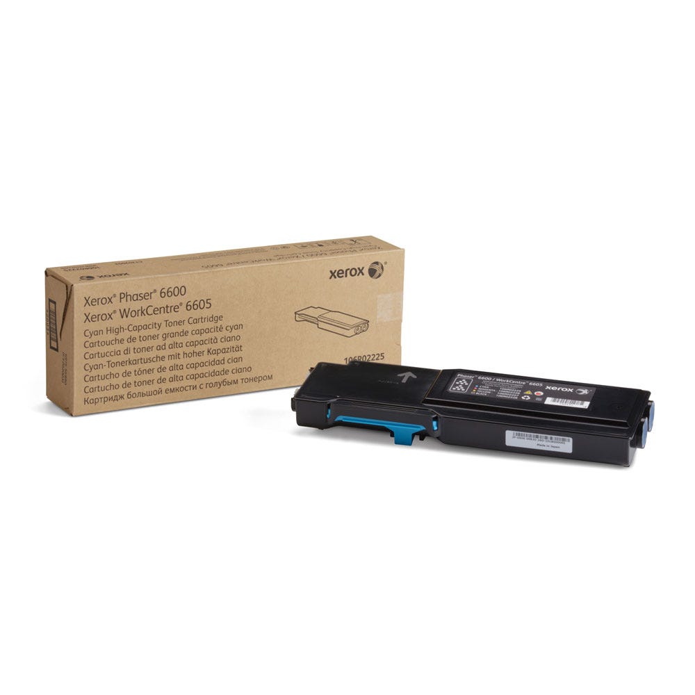 Xerox 106R02225 Original Cyan Toner Cartridge High Yield