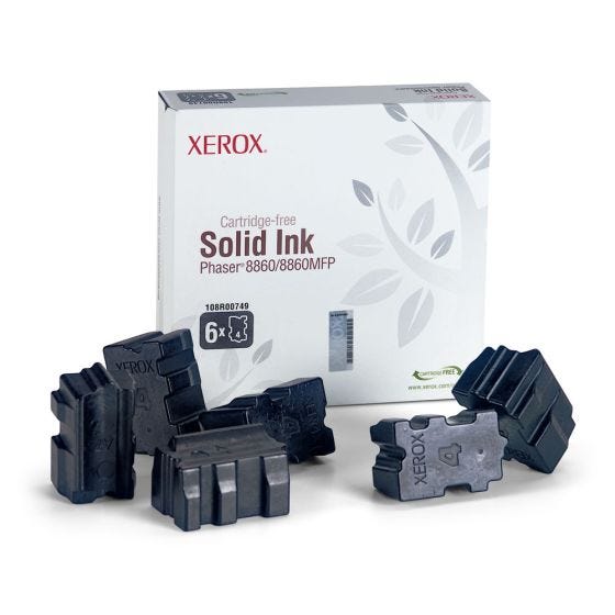 Xerox 108R00749 Original Black Ink Cartridge (6 STICKS)