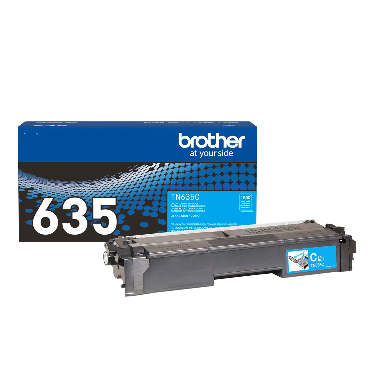 Brother TN635 Original Cyan Toner Cartridge