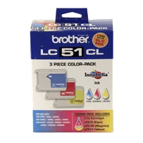 Brother LC51 Original Cyan/Magenta/Yellow Ink Cartridge