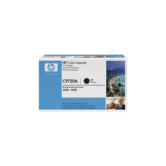 HP 641A Original Black Toner Cartridge (C9720A)