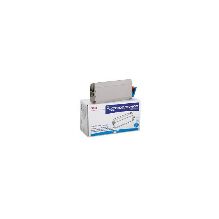 Okidata 41304207 Original Cyan Toner Cartridge