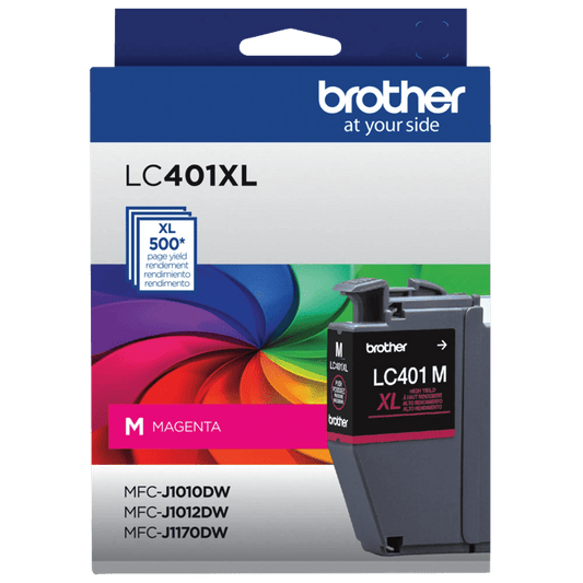 Brother LC401XL Original Magenta Ink Cartridge High Yield