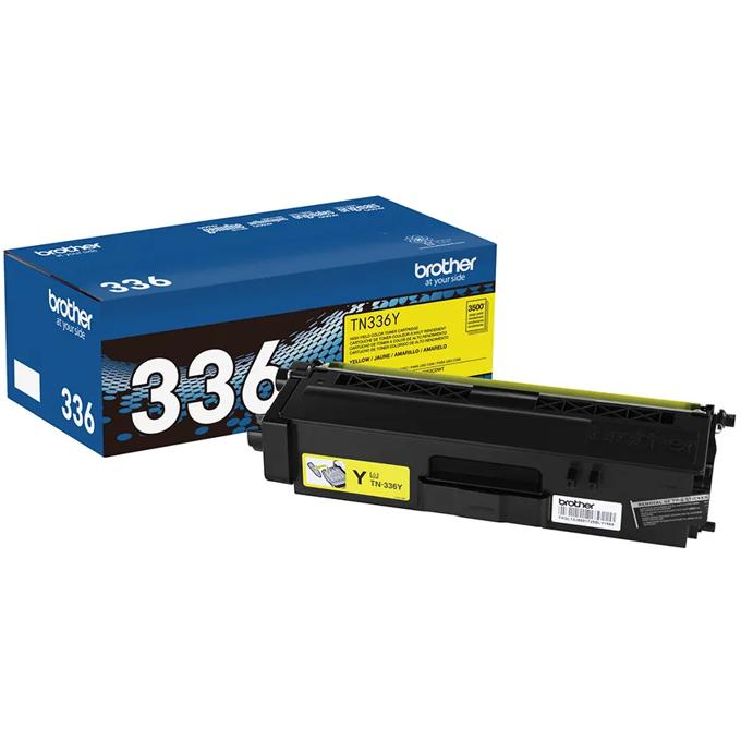 Brother TN336 Original Yellow Toner Cartridge High Yield