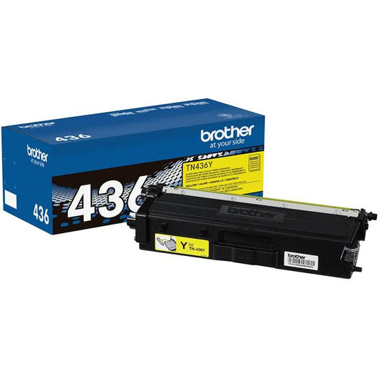Brother TN436 Original Yellow Toner Cartridge High Yield