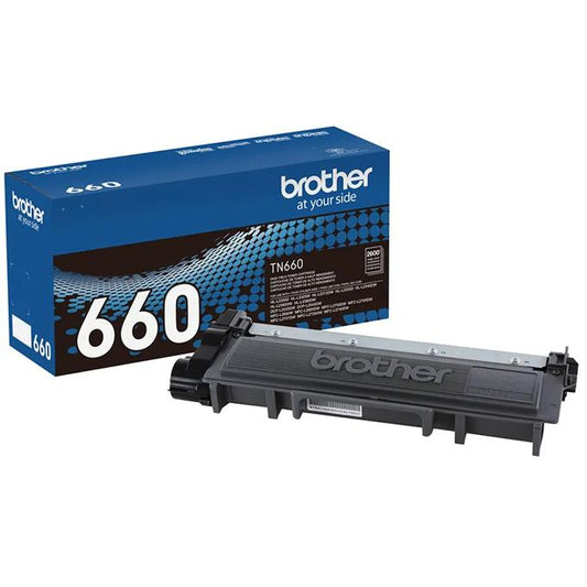 Brother TN660 Original Black Toner Cartridge High Yield