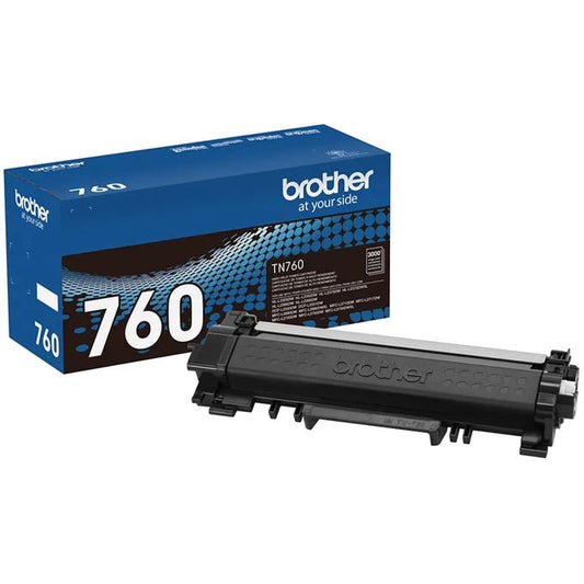 Brother TN760 Original Black Toner Cartridge High Yield