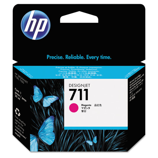 HP INKJET #711 MAGENTA (CZ131A) DESIGNJET T520 29ML