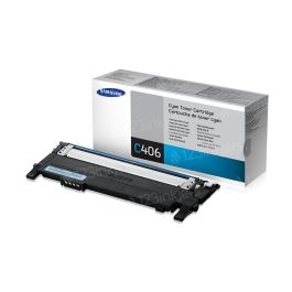 Samsung CLTC406S Original Cyan Toner Cartridge (ST988A)