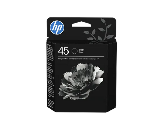 HP 45 Original Black Ink Cartridge (51645A)