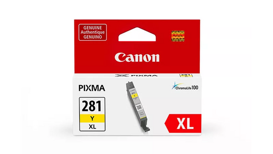 Canon CLI281XL 2036C001 Original Yellow Ink Cartridge High Yield