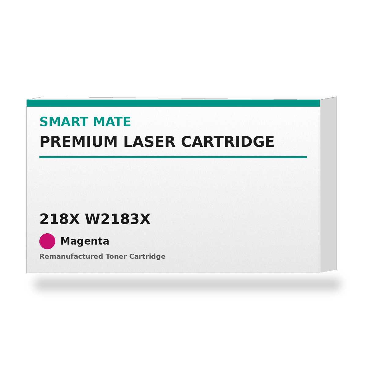 Smart Mate HP 218X W2183X Remanufactured Magenta Toner Cartridge High Yield