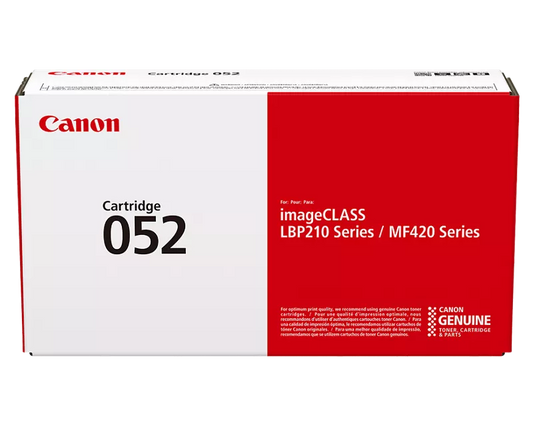 Canon 052 2199C001 Original Black Toner Cartridge