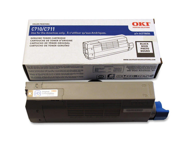 Okidata 44318604 Original Black Toner Cartridge