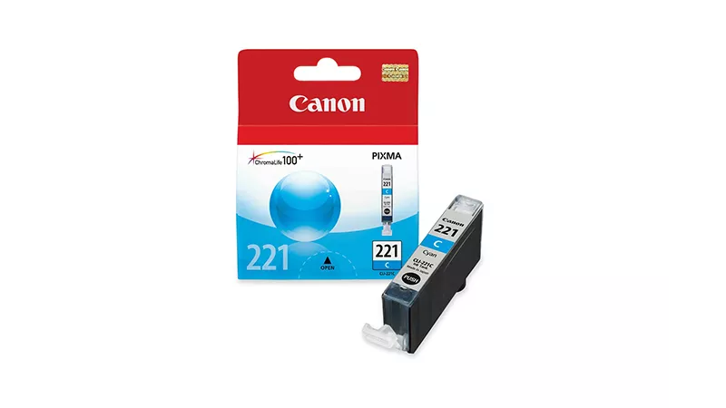 Canon CLI221 2947B001 Original Cyan Ink Cartridge