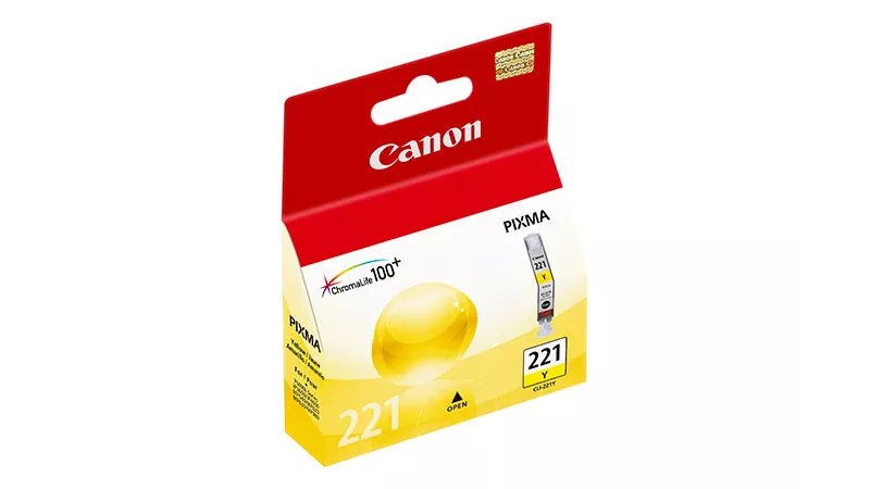 Canon CLI221 2949B001 Original Yellow Ink Cartridge