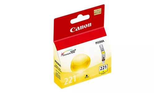 Canon CLI221 2949B001 Original Yellow Ink Cartridge