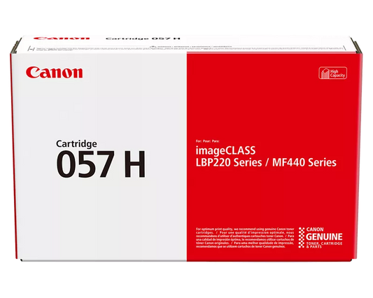 Canon 057H Original Black Toner Cartridge (3010C001) High Yield