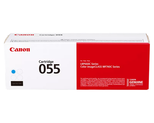 Canon 055 Original Cyan Toner Cartridge (3015C001)
