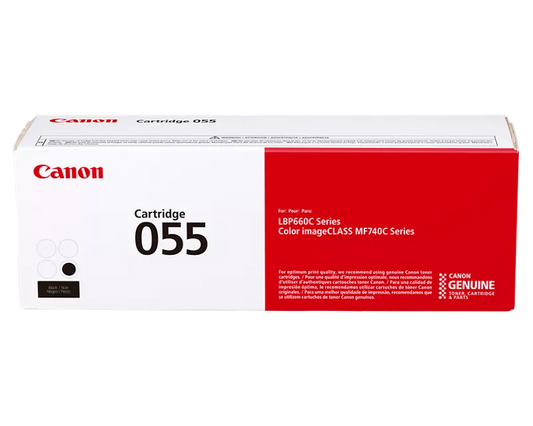 Canon 055 Original Black Toner Cartridge (3016C001)