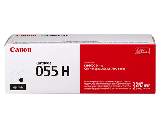 Canon 055H 3020C001 Original Black High Yield Toner Cartridge