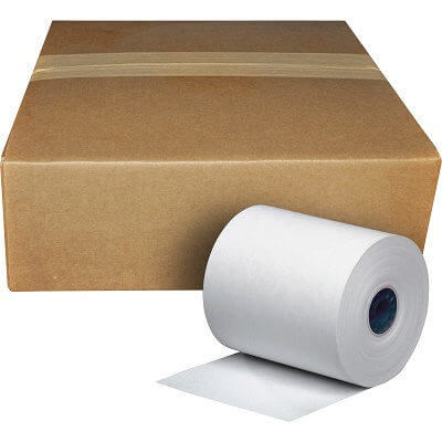1-PLY 3 X 3 150' BOND PAPER (50 Rolls per Case)