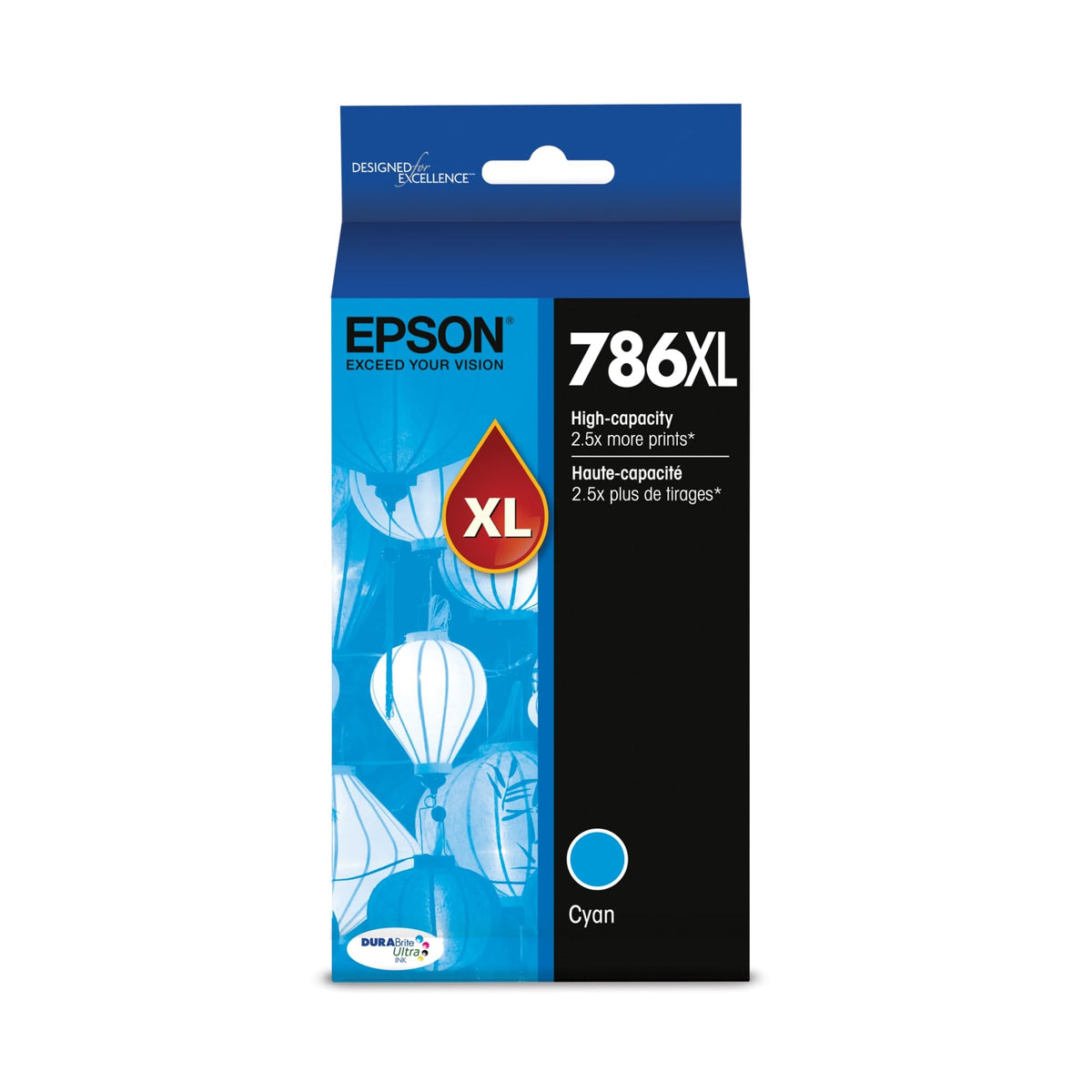 Epson T786XL High Yield Original Cyan Ink Cartridge