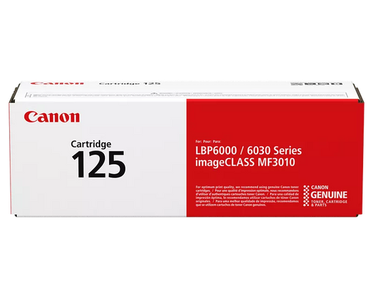 Canon 125 Original Black Toner Cartridge (3484B001)