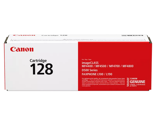 Canon 128 Original Black Toner Cartridge (3500B001A)
