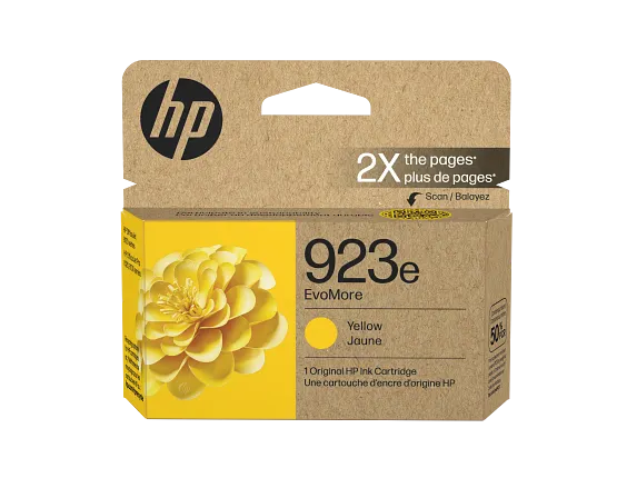 HP 923E Original Yellow Ink Cartridge (4K0T6LN)  High Yield