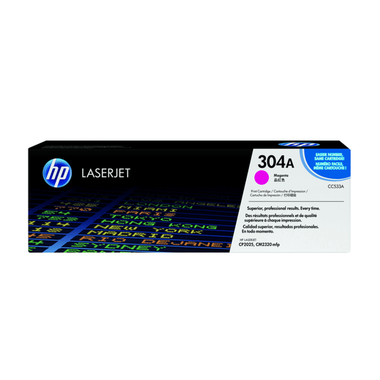 HP 304A CC533A Original Magenta Toner Cartridge