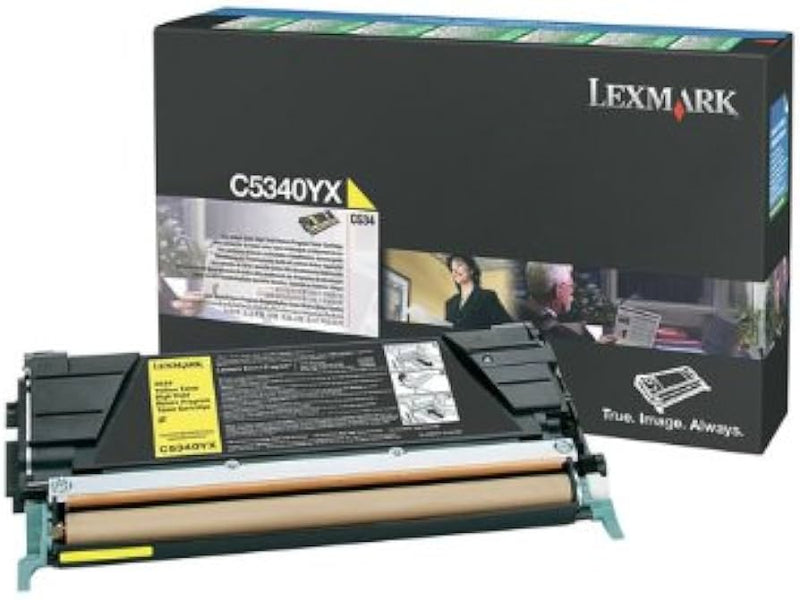 Lexmark C5340YX Original Yellow Toner Cartridge High Yield