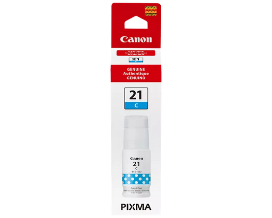 Canon GI21 4537C001 Original Cyan Ink Cartridge