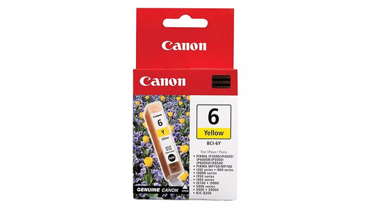 Canon BCI6 4708A003 Original Yellow Ink Cartridge
