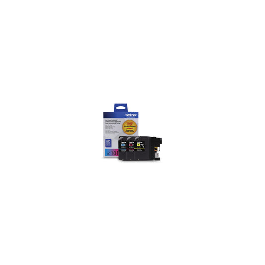 Brother LC101 Original Cyan/Magenta/Yellow Ink Cartridge