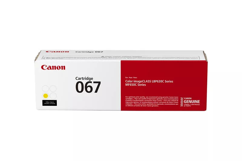 Canon 067 5100C001 Original Yellow Toner Cartridge