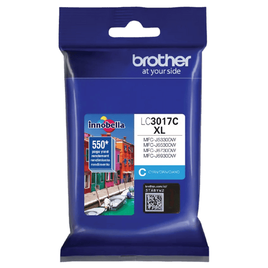 Brother LC3017 Original Cyan Ink Cartridge High Yield
