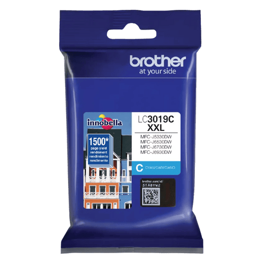 Brother LC3019 Original Cyan Ink Cartridge High Yield