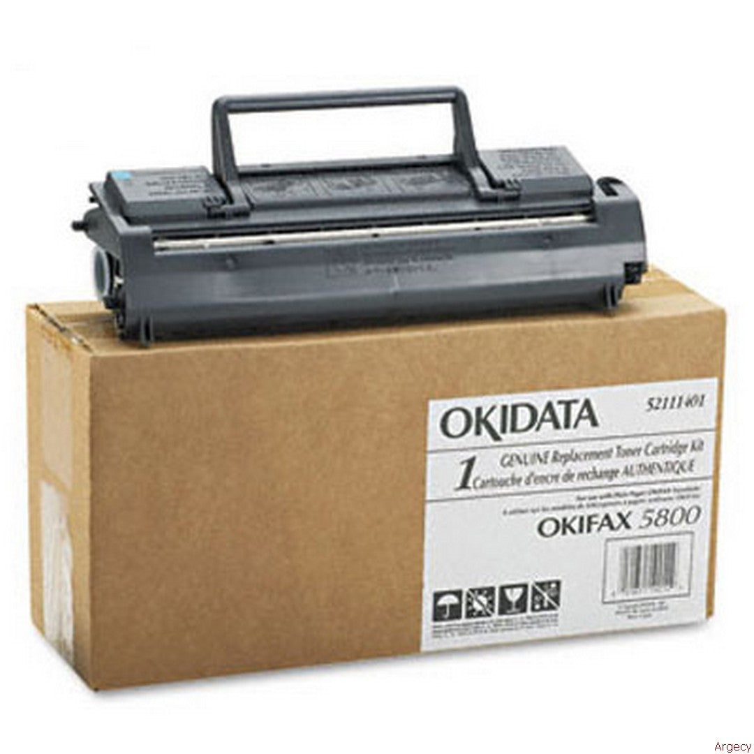 Okidata 5800 Original Black Toner (52111401)