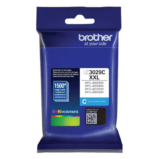 Brother LC3029 Original Cyan Ink Cartridge High Yield