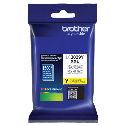 Brother LC3029 Original Yellow Ink Cartridge High Yield