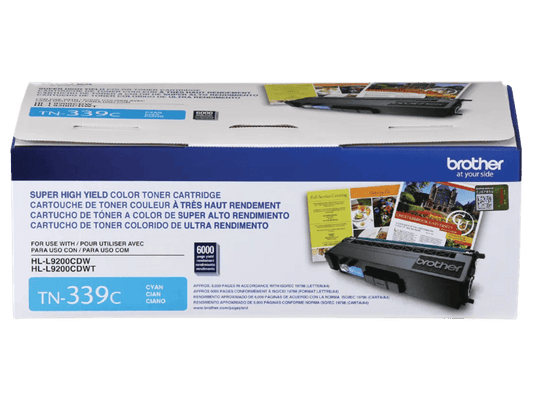 Brother TN339 Original Cyan Toner Cartridge High Yield