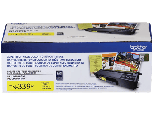 Brother TN339 Original Yellow Toner Cartridge High Yield