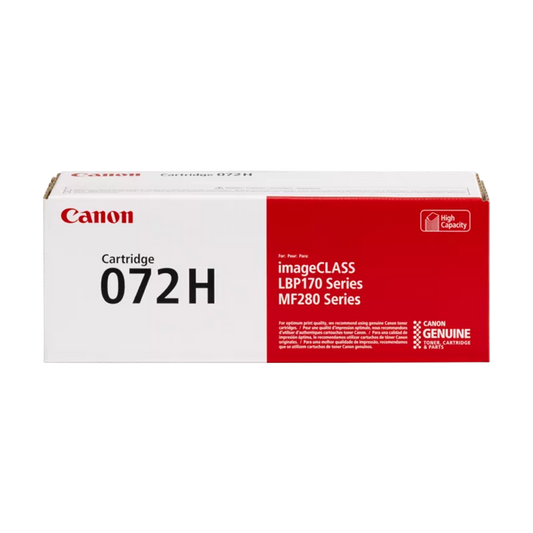 Canon 072H 5648C001 Original Black Toner Cartridge High Yield