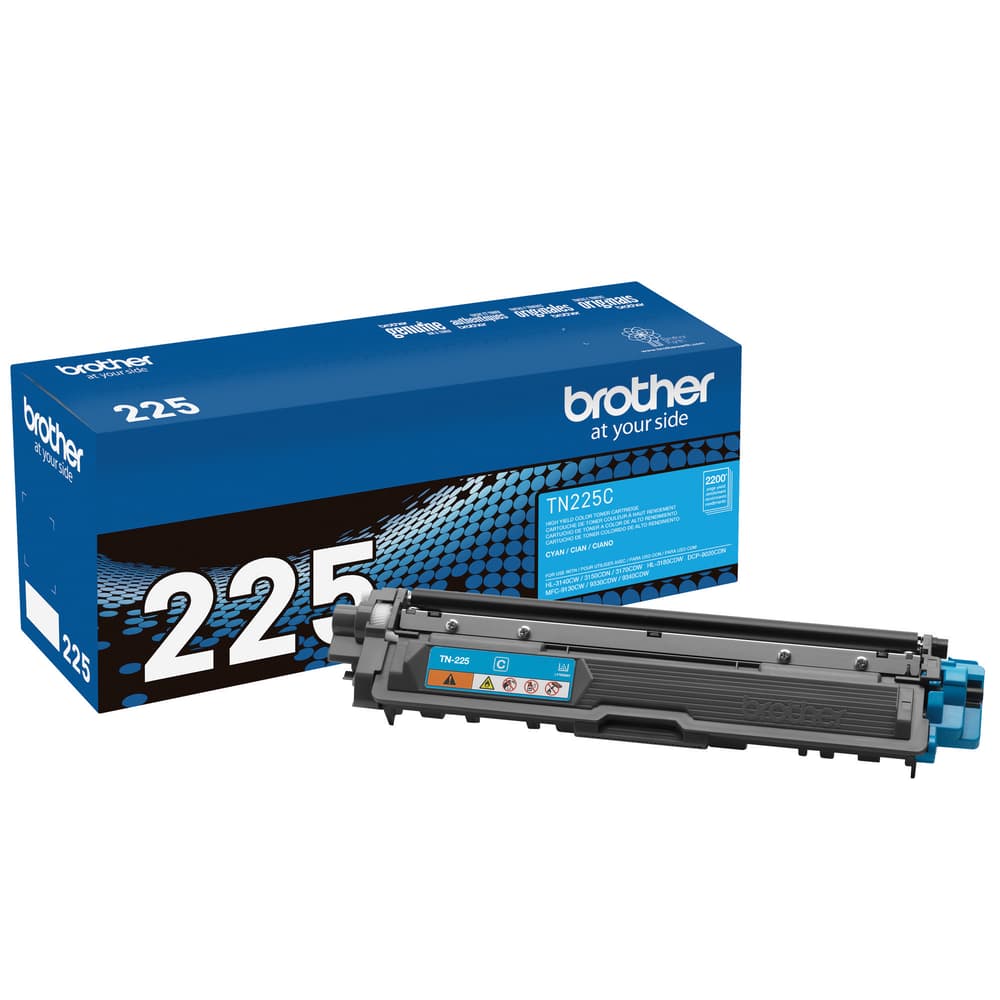 Brother TN225 Original Cyan Toner Cartridge High Yield