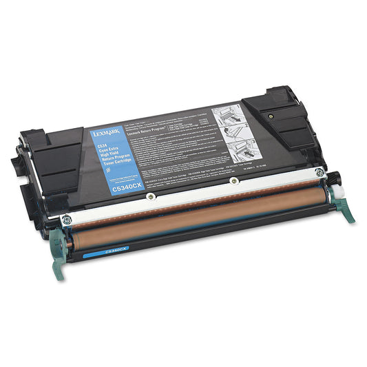 Lexmark C5340CX Original Cyan Toner Cartridge High Yield
