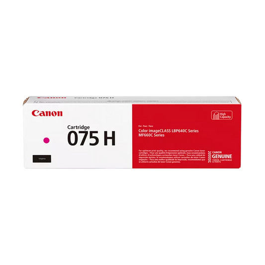Canon 075H 6367C0011 Original Magenta Toner Cartridge High Yield